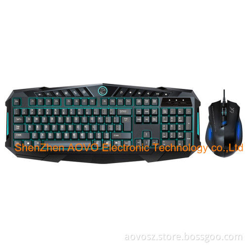 7600 Professional Game USB Wired Keyboard for Computer and Laptop